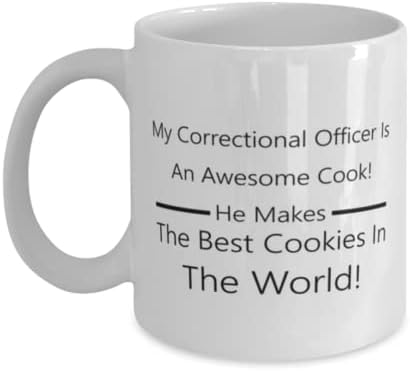 ספל קצין כליאה, קצין כליאה שלי הוא טבח מדהים! הוא מכין את העוגיות הכי טובות בעולם!, חידוש ייחודי מתנת
