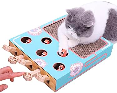 עיצוב חתול טיזר צעצוע פאזל צעצוע אינטראקטיבי שומה עכבר משחק עבור חיות מחמד מקורה חתול חתלתול לשחק