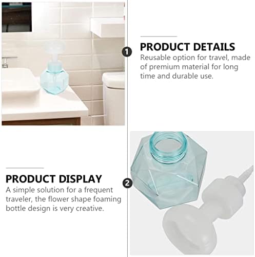 קבילוק קצף מתקן לסבון קצף מתקן לסבון 2 יחידות קצף משאבת קצף משאבת בקבוק קצף משאבת מתקן קצף מתקן פרח בצורת קצף