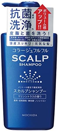 מוצרי שיער יפן - קולאז 'פרפור שמפו קרקפת ניחוח הדרים מארין של 360 מל AF27