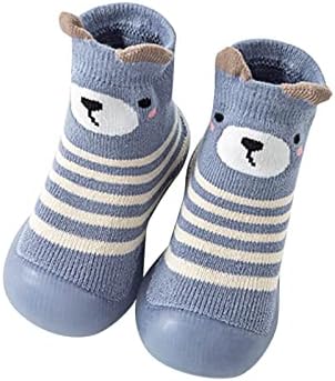 בנות תינוקות בנות בעלי חיים מצוירים גרביים נעליים פעוטות צמר גרבי רצפה גרביים ללא להחליק נעלי ספורט
