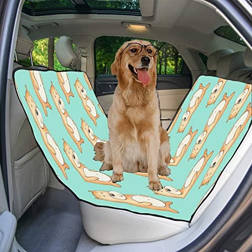 מותאם אישית לפגוש את עיצוב סגנון אופנה הדפסת רכב מושב מכסה לכלבים עמיד למים החלקה עמיד רך לחיות