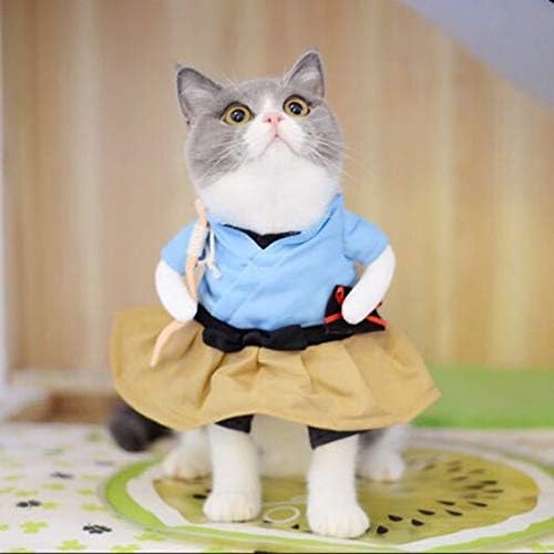 Mmawn Cats תלבושות כלב חליפה אחידה בגדי גור בגדי חליפה בגדים לחתולים בגדי חתולים
