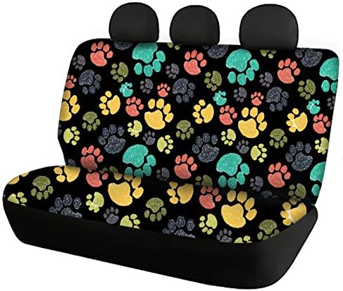 ג ' וקודי אחורי מושב משענת כיסוי בעלי החיים כפות רכב מושב כרית כיסוי עבור לחץ הקלה מגן לכלבים