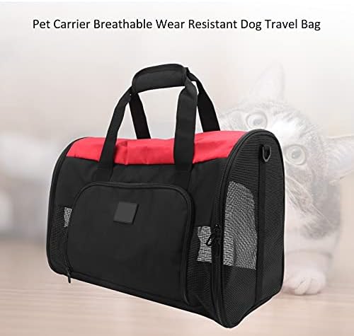 ללבוש עמיד כלב נסיעות תיק, חיצוני רוכסן תיק עיצוב מנשא לחיות מחמד טוב אוורור עבור נסיעות