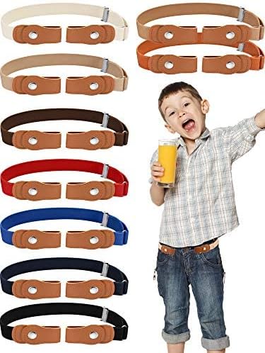 9 חתיכות אבזם-משלוח ילדים פעוטות חגורות מתכוונן אלסטי חגורות למתוח חגורת המותניים עבור בנים ובנות