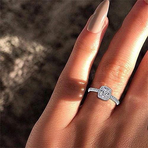 2023 תכשיטי מתנה זירקוניה חדשה טבעת טבעת טבעת