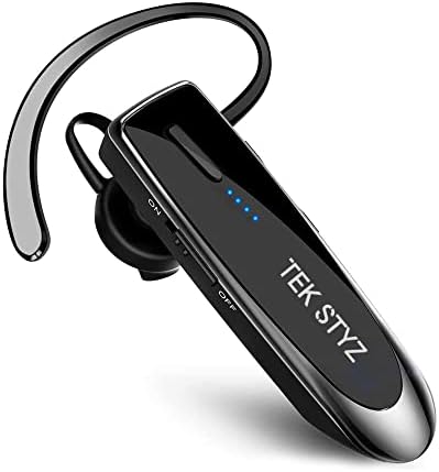 אוזניות Tek Styz התואמות ל- Blu vivo selfie באוזן Bluetooth 5.0 אוזנית אלחוטית, IPX3 אטום למים,
