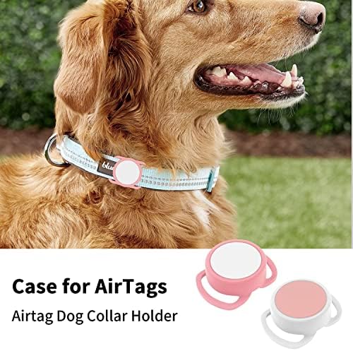 מחזיק צווארון כלבים של AirTag, מארז מגן AirTag עבור צווארון חתול כלבים, מחזיק צווארון אוויר