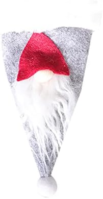 סנטה כובע מיני סט חג המולד המפלגה כלי אוכל מזלג כף אחסון תיק חמוד כלי שולחן חג המולד קישוט מטבח ארגונית