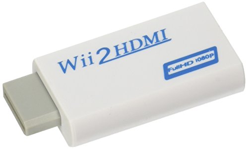 Eastvita מלא 1080p 720p HD Nintendo Wii לממיר HDMI פלט מתאם גודל גוף 480i
