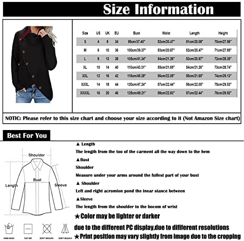 סולבר לנשים סוודר קלאסי סלאב גרפי קלאסי כותנה כותנה בסיסית קפלים על נמר עליון על כפתור הדפסה כלפי מטה חולצות
