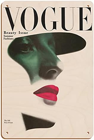 מגזין האופנה - מאי 1945 - גיליון יופי קיץ - שער מגזין וינטג 'מאת ארווין בלומנפלד - הדפס אמנות מאסטר 9in x
