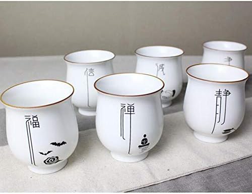 כוסות קרמיקה סיניות של LQBYWL, כוסות תה סיניות, כוסות תה קרמיקה סינית ארכיסטית כוס כוס קפה כוס קפה ספל