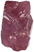 Gemhub 4.15 CT גבישים מחוספסים אבן גולמת אדומה גולמית, מה שהופך עטיפת תיל, מתנות סלע ריפוי