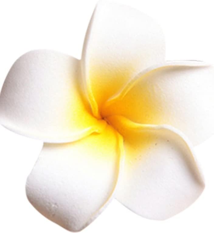 XDCHLK פלומריה פרח שיער שיער לנשים בנות סיכות שיער פרח ביצה חרטה הוואי מסיבת חתונה שקית כובע אביזרים