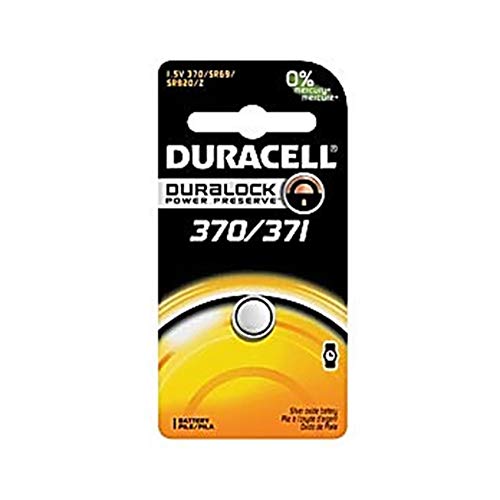 Duracell PGD D364BPK סוללה אלקטרונית רפואית, תחמוצת כסף, 364 גודל, 1.5 וולט