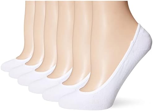 פדס נשים של לחות הפתילה נמוך לחתוך לא להראות גרביים, 6-זוגות