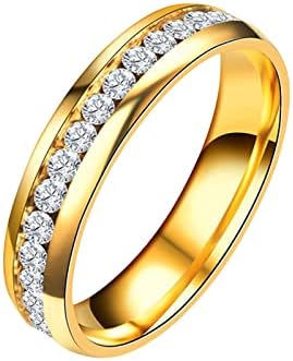 מגושם טבעות מגניב טבעות חלבית משי דפוס משובץ ריינסטון טבעת סגסוגת נשים מעודן טבעת תכשיטים