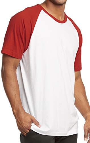 חולצת טי בייסבול של שרוול קצר של גברים