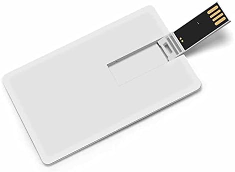גולגולת CAMO ירוקה USB 2.0 מכרידי פלאש מכריע זיכרון צורת כרטיס אשראי