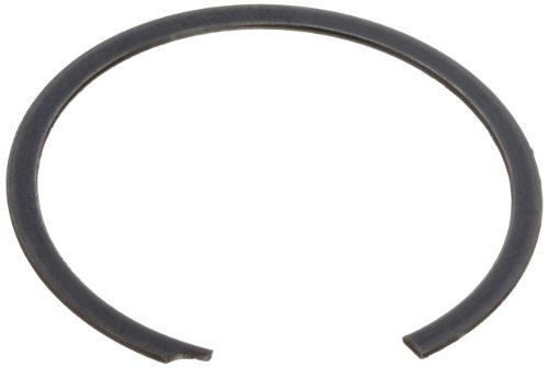 טבעת תמך פנימית סטנדרטית, ספירלה, פלדת פחמן 1070-1090, גימור רגיל, קוטר 1-7 / 16 נשא, 0.05 עבה, תוצרת ארה
