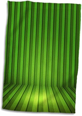 3 דרוז אן מארי באו - אפקטים לחדר - אפקט חדר פסים ירוקים - מגבות