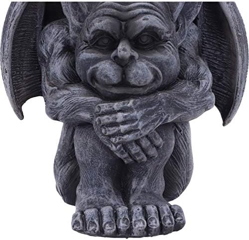 Nemesis עכשיו שחור Quasi Dark Grotesque Gargoyle פסלון, 12.5 סמ