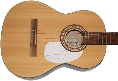 נואל גלאגר חתם על חתימה בגודל מלא פנדר גיטרה אקוסטית עם ג 'יימס ספנס אימות ג' יי. אס. איי. איי-בהחלט אולי, מה