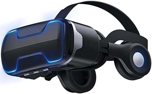 אוזניות Nuopaiplus VR, אוזניות VR ， גרסת מהדורה סטנדרטית מציאות מדומה 3D VR משקפיים קסדות קסדות קולנוע