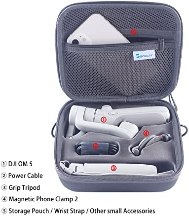 SkyReat OM 5 מארז, אחסון הנושא תיק נסיעות תיק לתיק עבור DJI Osmo Mobile 5 Gimbal Applizer אביזרים