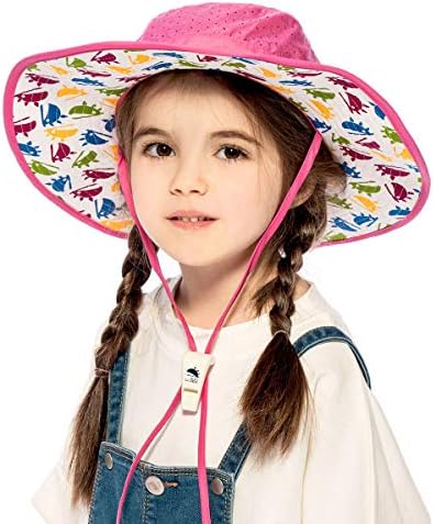 ילדים רחבים שוליים הגנה על שמש כובע דיג עם חוט, דלי שמשית לפעילויות חיצוניות של בנים ונערות