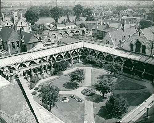 תצלום וינטג 'של קתדרלת קלוסטר של גלוסטר