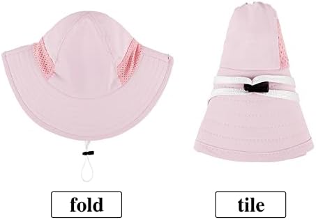 Durio Baby Sun Hat Upf 50+ פעוט כובע שמש הגנה על שמש כובע שמש כובע דלי קיץ כובע דלי תינוק חמוד כובע חוף תינוק