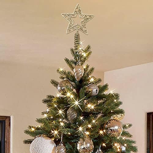 עץ חג המולד עליון כוכב פלסטי