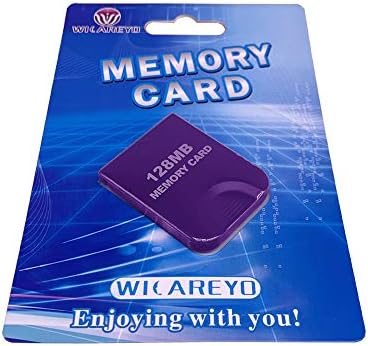 כרטיס זיכרון בעל קיבולת גבוהה של וויקריו 128 מ ' עם חבילה לקונסולת המשחקים - סגול