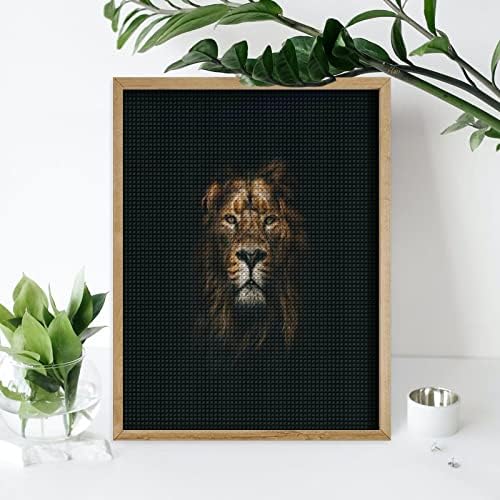 בעלי החיים מלך האריה יהלומי ציור ערכת אמנות תמונות עשה זאת בעצמך תרגיל מלא בית אביזרי מבוגרים מתנה עבור