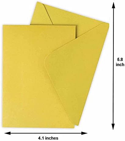 Sizzix Surface Cards & מעטפות A6 דבקון ירוק, 10pk 4 1/8 x 5 7/8 אינץ