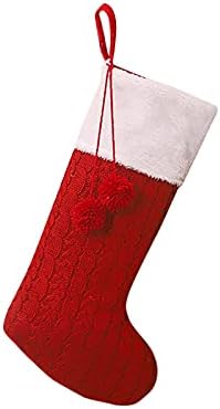 גרבי מסיבה משפחתיות תלויים לחופשה קישוט קישוט גרביים לחג המולד לחג המולד בועות זכוכית בועות לנתק על קיר