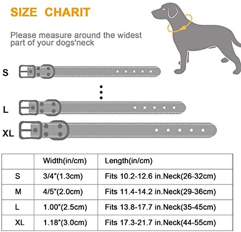 צווארון כלבים עור מושב עור מקורי, צווארון כלבים מתכוונן עור סופר רך עם מראה אופנת חומרת סגסוגת,