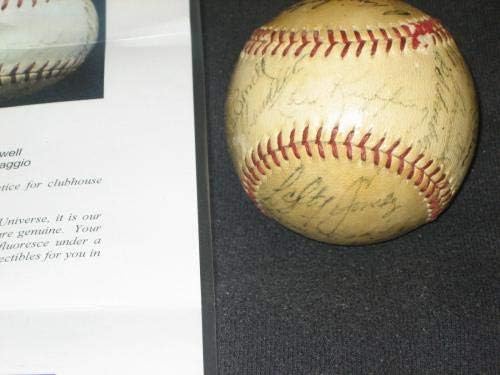 1940 צוות ינקיס חתם על חתימות בייסבול בייסבול, הנריך, גורדון+ PSA - כדורי בייסבול עם חתימה