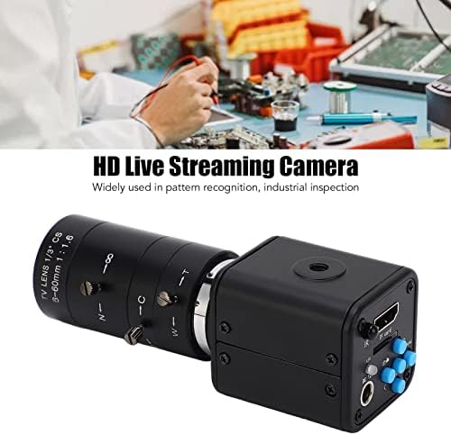 מצלמת פלט וידאו HD, נקה תמונה 4x זום דיגיטלי 1080p רב -לשוני 16 מיליון פיקסלים HD Streaming Mame Camer
