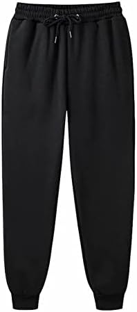 מכנסי טרנינג של נשים עם כיסים עם כיסים רופפים פליס מכנסי זיעה גדולים אימון אימון יוגה מכנסיים מחודדים
