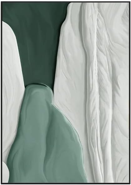 וואבי-סאבי סגנון מינימליסטי מרפסת דקורטיבי ציור ענק מהרצפה עד התקרה שמן ציור מופשט מעבר תליית