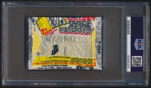1989 פלייר בייסבול ביל ריפקן מפעל אטום צ'לו חבילת קופסה שחורה כרטיס PSA 8 - כרטיסי כדורגל לא חתומים