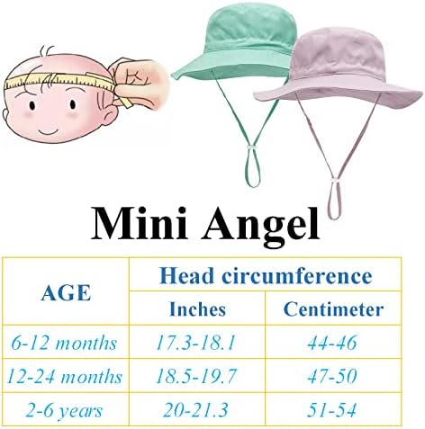 תינוק כובע שמש כובע ילדים קיץ upf 50+ כובע הגנה מפני השמש חוף כובע שוליים כובע דלי לתינוקות פעוט ילדים ילד