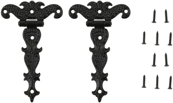 2 יחידים עתיקים ברונזה/ציר שחור/לבן לארון ארון חלונות ארון ארונות ארון דלתות קופסאות עץ מארז תכשיטים עם ברגים