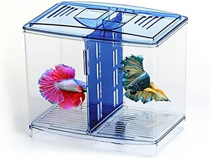 Wpyyi חוץ-טנק דגים אקריליים גידול קופסת בידוד קופסת אקווריום מגדל מיכל דגים חממה בקיעת דגים בית