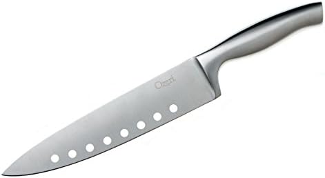 סכין סכין ומחדד של Ozeri 5 חלקים עם להבים מחוררים מפלדת אל חלד יפנית, נירוסטה