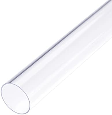מזהה DMIOTECH 23 ממ OD 25 מ ', 0.4 מ' אורך PVC צינור פלסטיק ברור צינור עגול קשיח לצינור מים